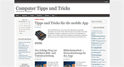 Desktop Screenshot of computer-tipps-und-tricks.de